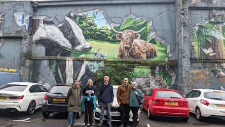 Privé street art-tour door Glasgow